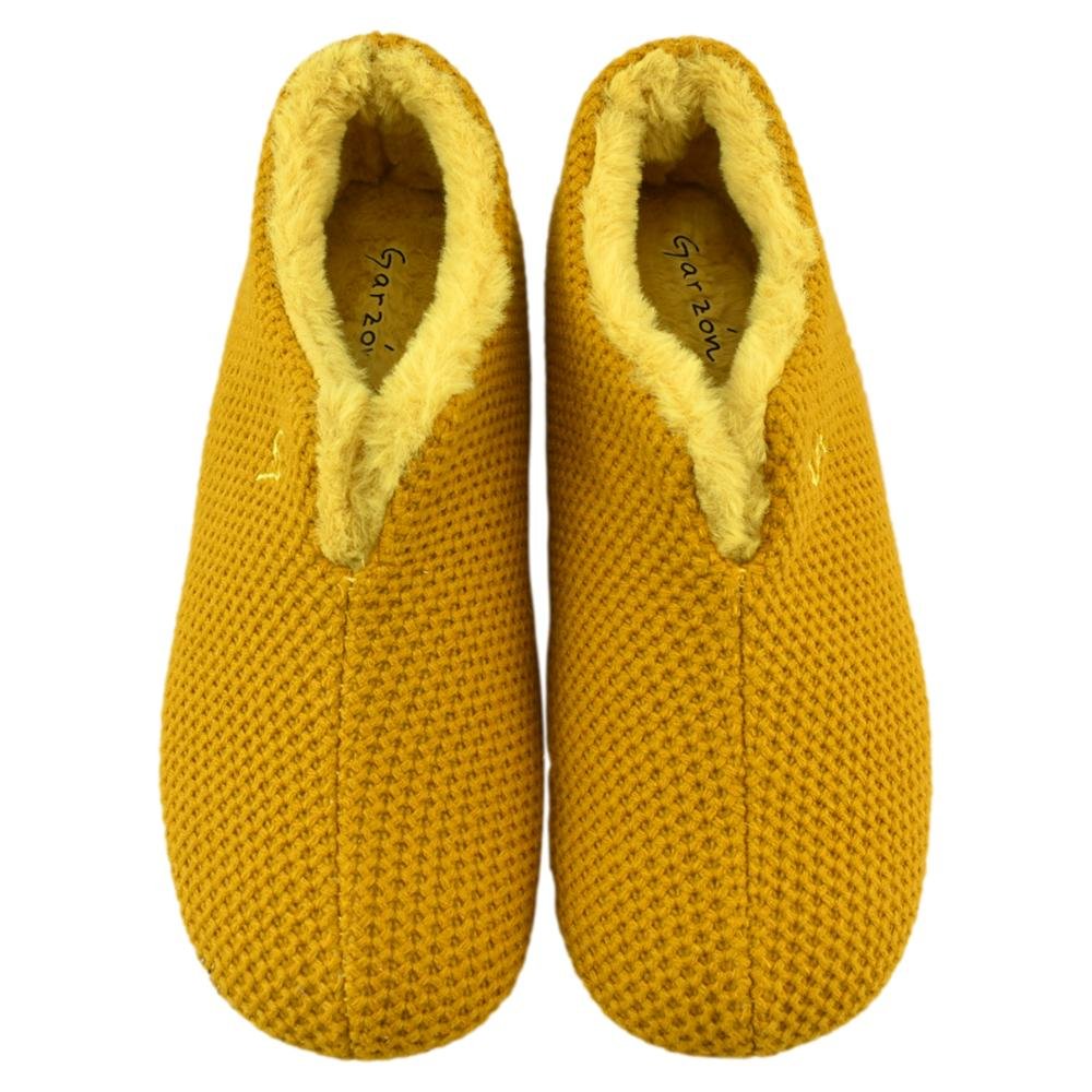 ZAPATILLA DE CASA CON PLANTILLA DE LATEX EXTRAIBLE Y FORRADA DE PELO MUY SUAVE. 080705 - Imagen 4