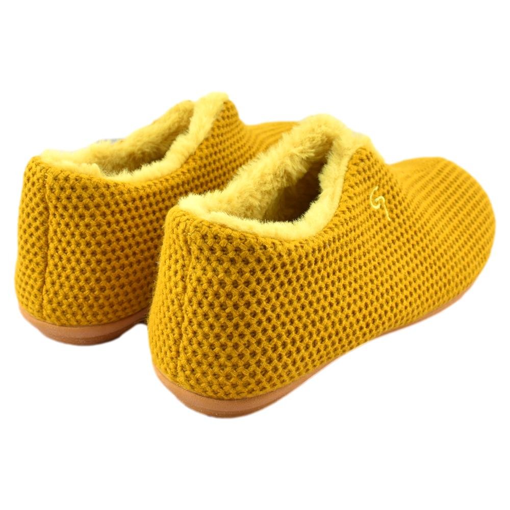 ZAPATILLA DE CASA CON PLANTILLA DE LATEX EXTRAIBLE Y FORRADA DE PELO MUY SUAVE. 080705 - Imagen 3