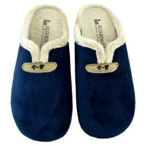 Zapatillas para casa muy cómodas con plantilla acolchada extraíble y tejido suave y cálido. 756488