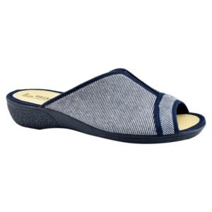 Zapatillas de casa con elástico central. Horma ancha. 552141