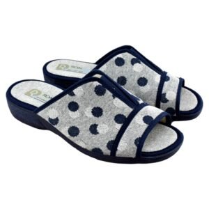 Zapatillas de casa con planta acolchada y elástico central 887848