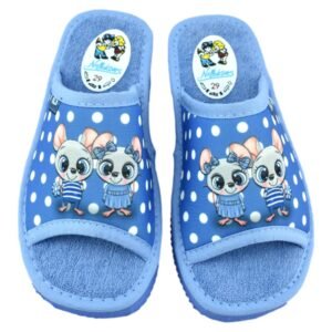 Zapatillas de estar en casa con simpáticas ratitas 596514