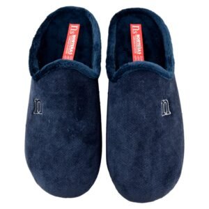 Zapatillas de casa con plantilla extraíble y piso de goma 503485