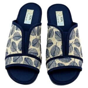 Zapatillas de casa con planta acolchada y elástico central 902327