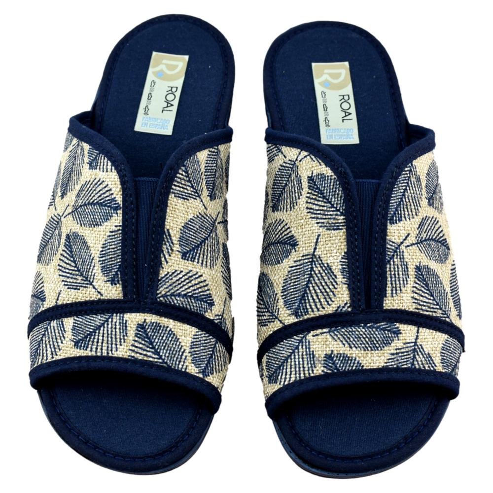 Zapatillas de casa con planta acolchada y elástico central 902327