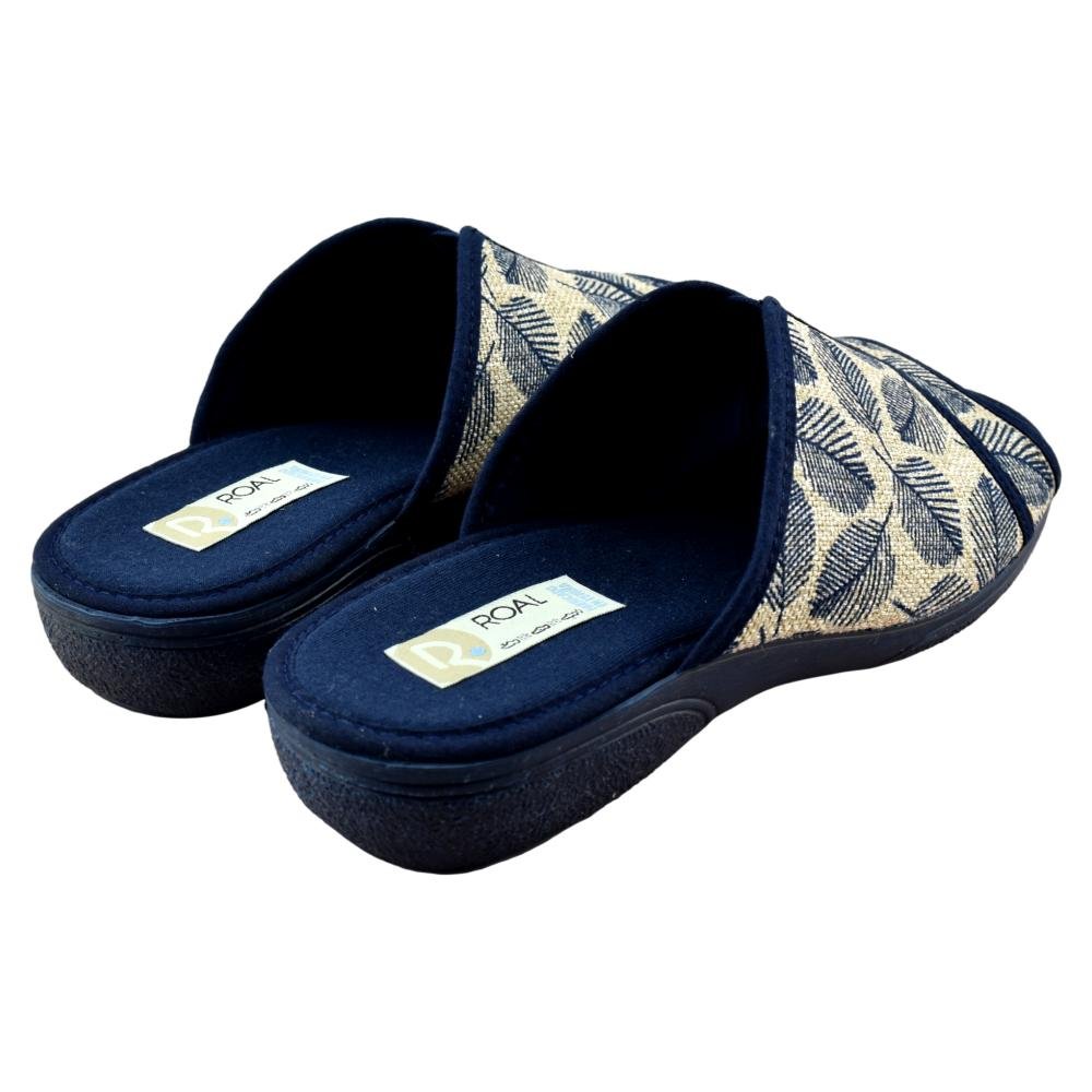 Zapatillas de casa con planta acolchada y elástico central 902327 - Imagen 3