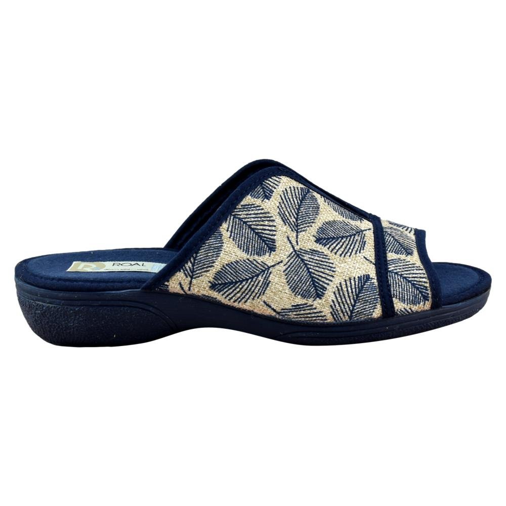 Zapatillas de casa con planta acolchada y elástico central 902327 - Imagen 4