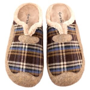 Zapatillas de cuadros con plantilla extraíble de látex 447268