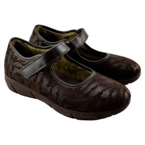 Zapatillas de casa tipo mercedes con forro de pelo suave y cálido 757633