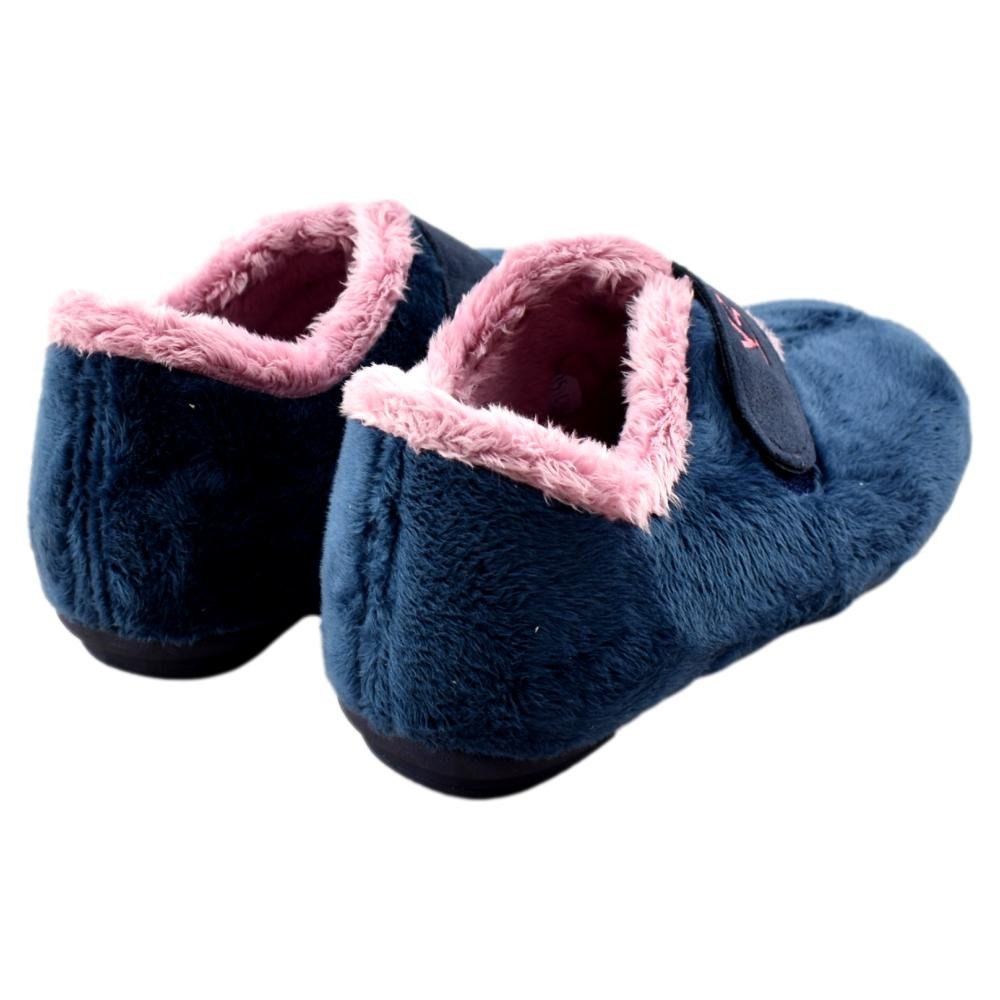 Zapatillas de casa con cierre adherente y tejido muy suave 902471 - Imagen 3