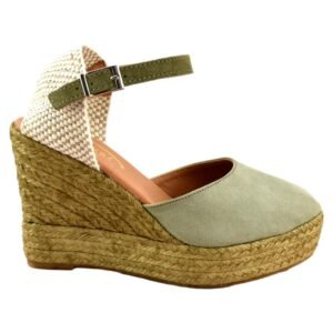 Alpargata de esparto tipo valenciana con cuña y plataforma 475166