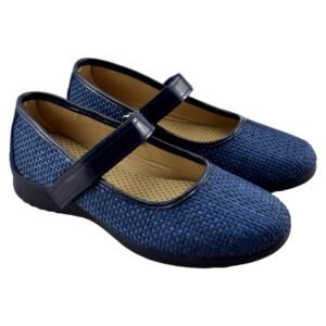 Zapatillas tipo mercedes con cierre adhesivo ajustable y piso antideslizante 348941