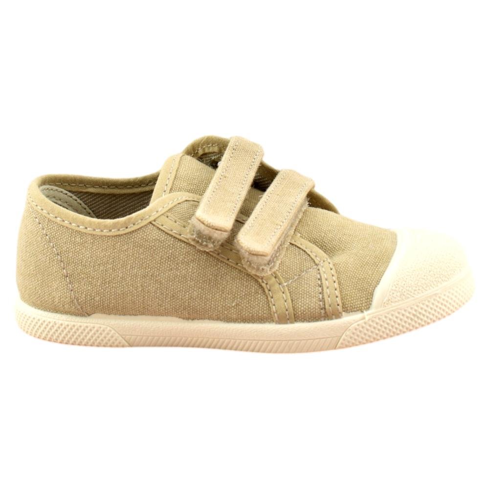 Zapatillas de lona con cierre adhesivo y puntera reforzada. Horma ancha y piso flexible. 918598 - Imagen 2