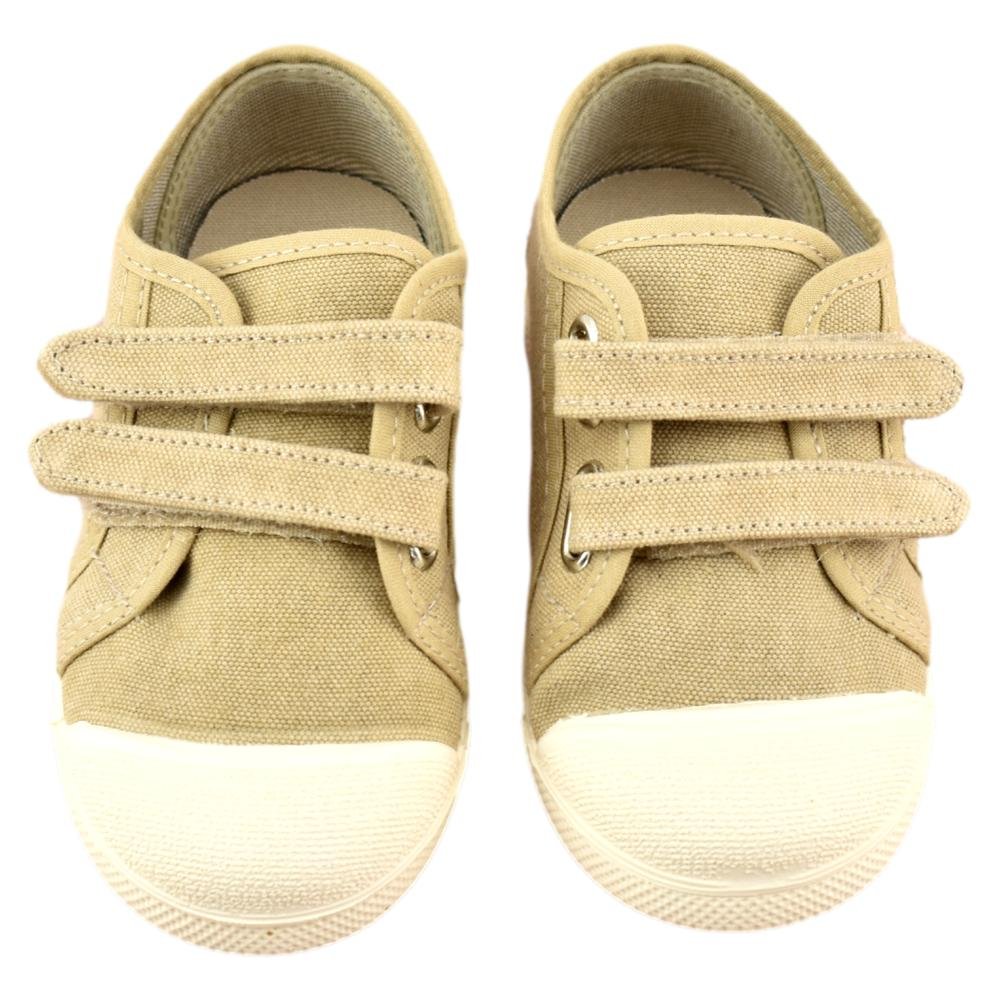 Zapatillas de lona con cierre adhesivo y puntera reforzada. Horma ancha y piso flexible. 918598 - Imagen 4