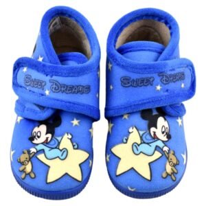 Zapatillas de casa con cierre adhesivo y piso flexible 316837