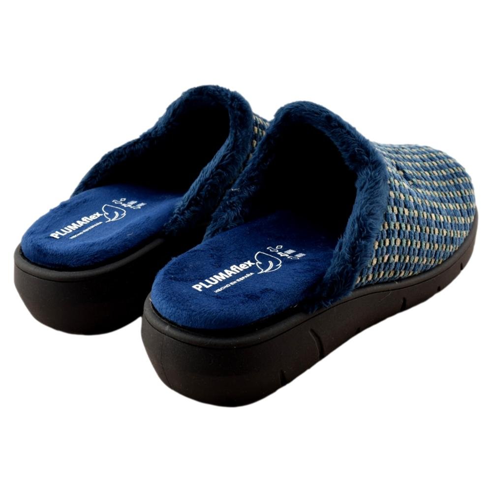 Zapatillas de casa con plantilla transpirable de alta recuperación que se adapta a la anatomía del pie 086989 - Imagen 3