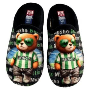Zapatillas de casa Oso con camiseta del Betis 334088