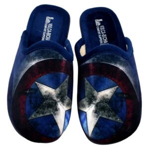 Zapatillas de casa con escudo de superhéroe 691399