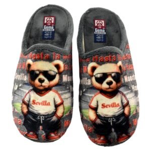 Zapatillas de casa Oso con camiseta del Sevilla. 764161