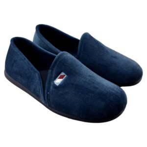 Zapatillas de casa con piso flexible y paño suave y cálido 511316