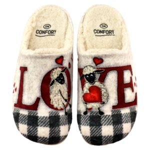Zapatillas de casa con diseño divertido. Plantilla acolchada extraíble. 242696