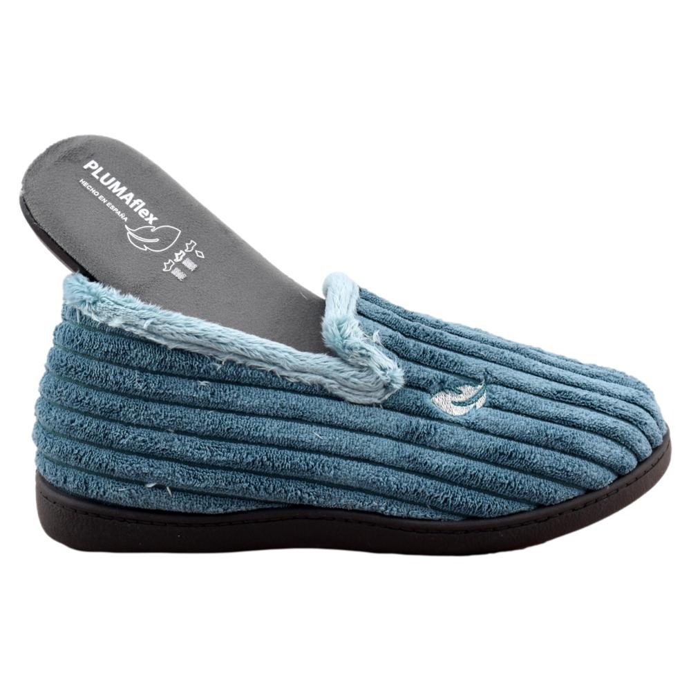 Zapatillas de casa muy cómodas con plantilla transpirable de alta recuperación que se adapta a la anatomía del pie 010826 - Imagen 3