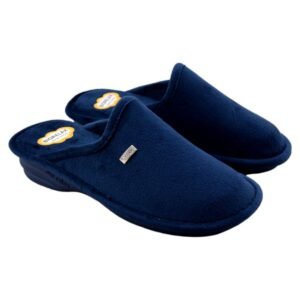 Zapatillas de casa con cuña y planta acolchada 247511