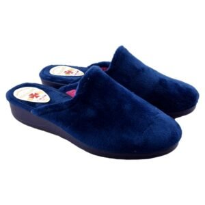 Zapatillas de casa destalonadas con cuña 555131