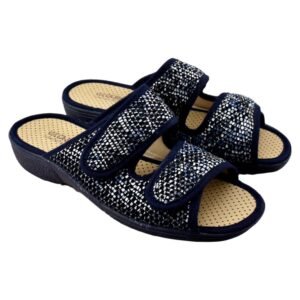 Zapatillas de casa con tiras adhesivas adaptables 196782