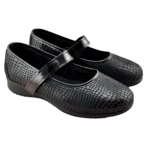 Zapato tipo mercedes con forro cálido y piso muy flexible 552076