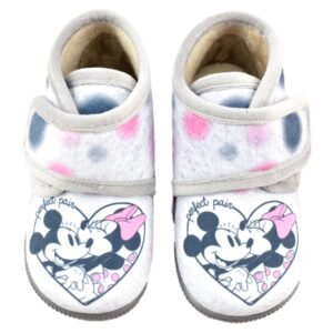 Zapatillas de casa con cierre adhesivo y piso flexible 472455