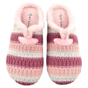 Zapatillas de casa de lana con cuña interior 896456