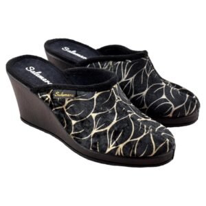 Zapatillas de casa con cuña alta 007683