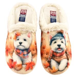 Zapatillas de casa suave y cálida con plantilla extraíble 934665