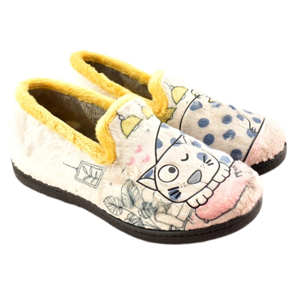 Zapatillas de casa muy cómodas con plantilla transpirable de alta recuperación que se adapta a la anatomía del pie 184757 - Imagen 6