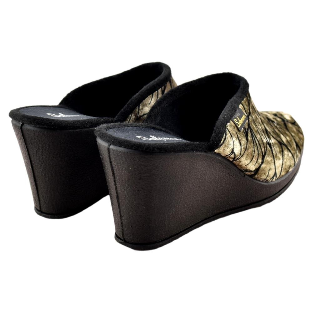 Zapatillas de casa con cuña alta 631974 - Imagen 4