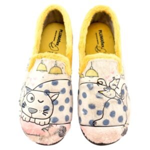 Zapatillas de casa muy cómodas con plantilla transpirable de alta recuperación que se adapta a la anatomía del pie 184757