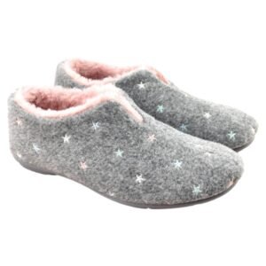 Zapatillas de casa con plantilla de látex extraíble y forrada de pelo muy suave 754128