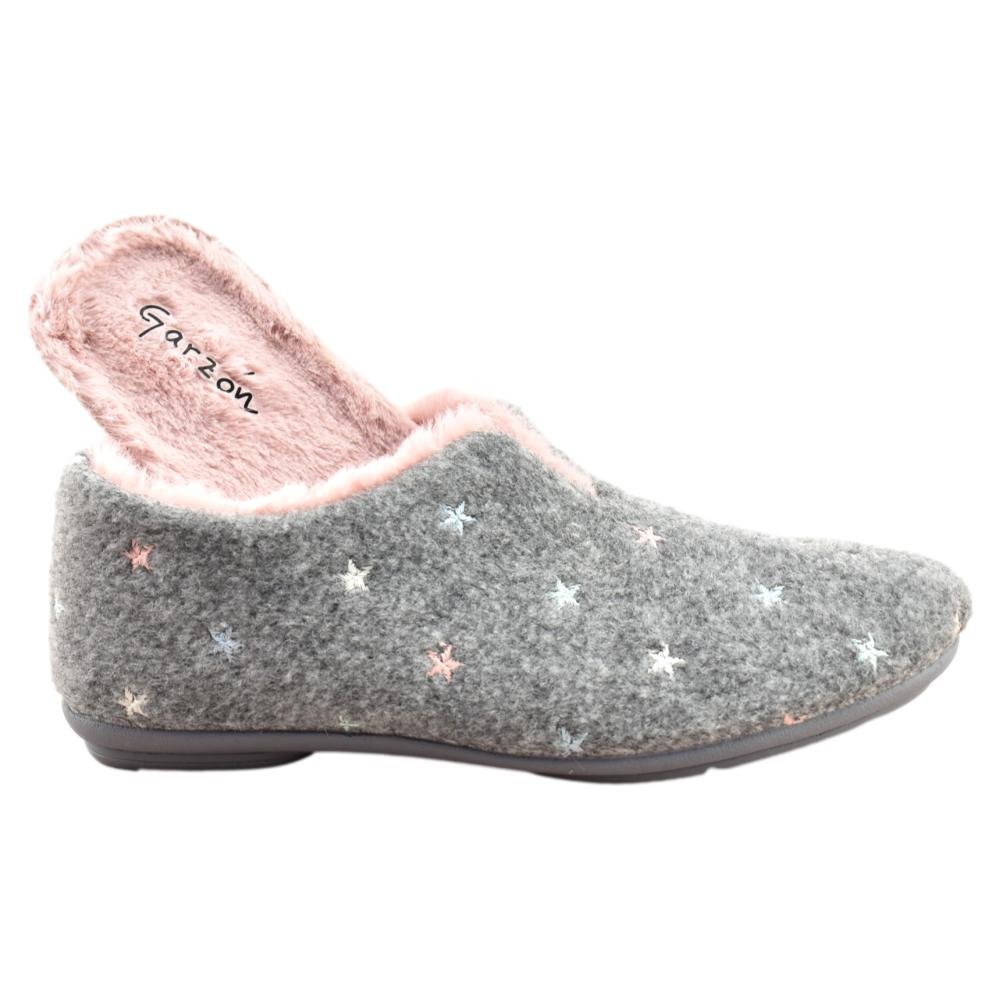 Zapatillas de casa con plantilla de látex extraíble y forrada de pelo muy suave 754128 - Imagen 3