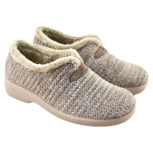 Zapatillas de casa con tejido muy agradable y cálido