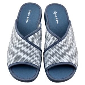 Zapatillas de casa con piso de goma 390430