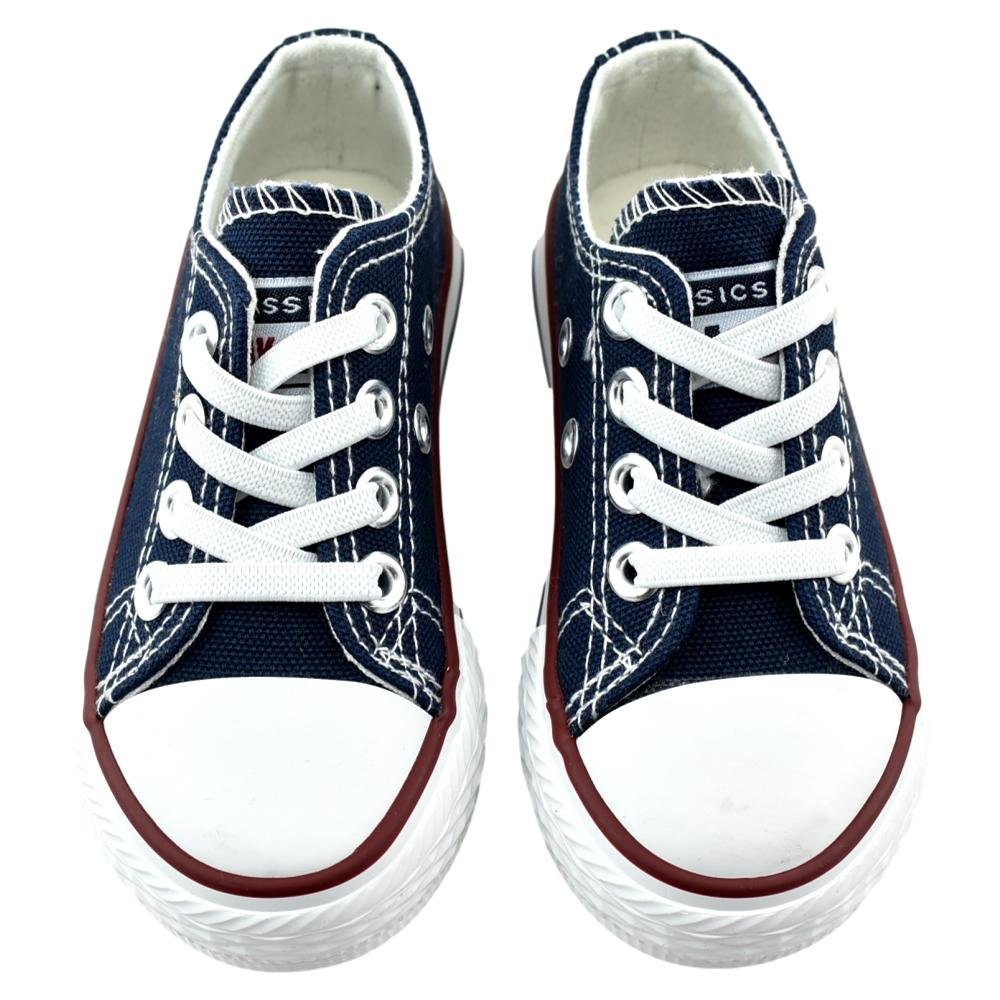 ZAPATILLAS DE LONA CON PUNTERA Y CORDÓN ELÁSTICO - Imagen 3