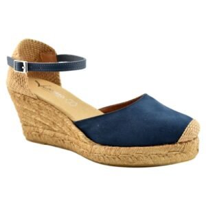 Alpargatas de cuña con planta de gel 410998