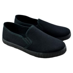 Zapatillas negras. Ideal para nazareno. ( Tallas 27 al 44) 054767