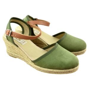 Zapatillas de esparto con cuña 682498