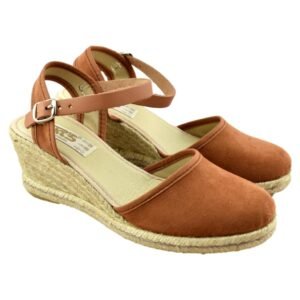 Zapatillas de esparto con cuña 378881