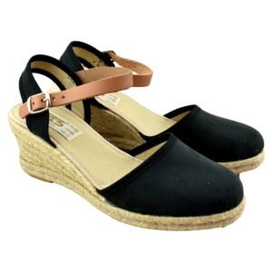 Zapatillas de esparto con cuña 351158