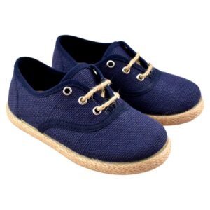 Zapatillas de lona con cierre de cordones 548783