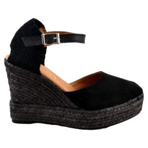 Alpargata de esparto tipo valenciana con cuña y plataforma 448648