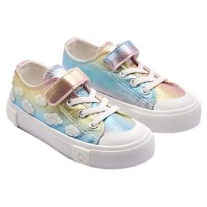 Zapatillas nubes de cordón elástico 233436